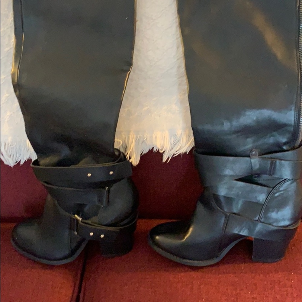 These are boots with the studs